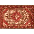 thumbnail image 1 of Ahgly Company Indoor Rectangle Medallion Orange Traditional Area Rugs, 7' x 10', 1 of 1