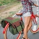 thumbnail image 1 of Bolsa para colgar bicicletas, bolsa para portaequipajes trasero, bolsa de gran capacidad para el maletero, bolsa para la compra del sillín, compatible con un ancho de cuadro inferior a 13 pulgadas., 1 of 6