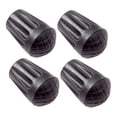thumbnail image 4 of WHAMVOX 4 Pcs Tampons en Caoutchouc Accessoires pour Bâtons de Randonnée Randonnée Noir pour Amélioration de la Stabilité, 4 of 8