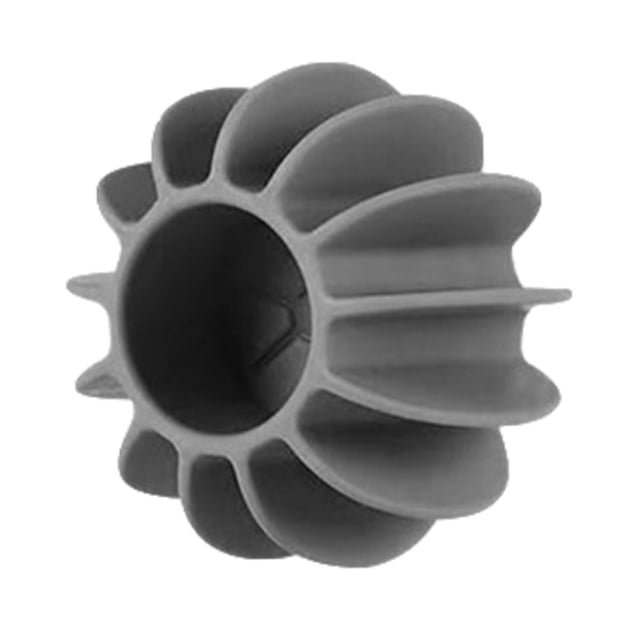 Bola de silicona para secadora que reduce las arrugas de la ropa y ahorra tiempo de secado. Mini lavandería. Gris S