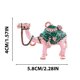 thumbnail image 3 of Adornos para San Valentín, regalos para San Valentín, llavero con incrustaciones de camellos, regalo artesanal, camello decorativo., 3 of 6