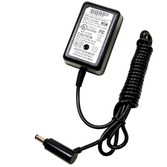 HQRP AC Adapter Battery Charger for Dyson 64506-07 DC58 DC59 DC61 DC62 V6 SV03 Cordless Vac Vacuum Cleaner Power Supply PSU Cord Adaptor DC-58 DC-59 DC-61 DC-62 V-6 + HQRP Coaster