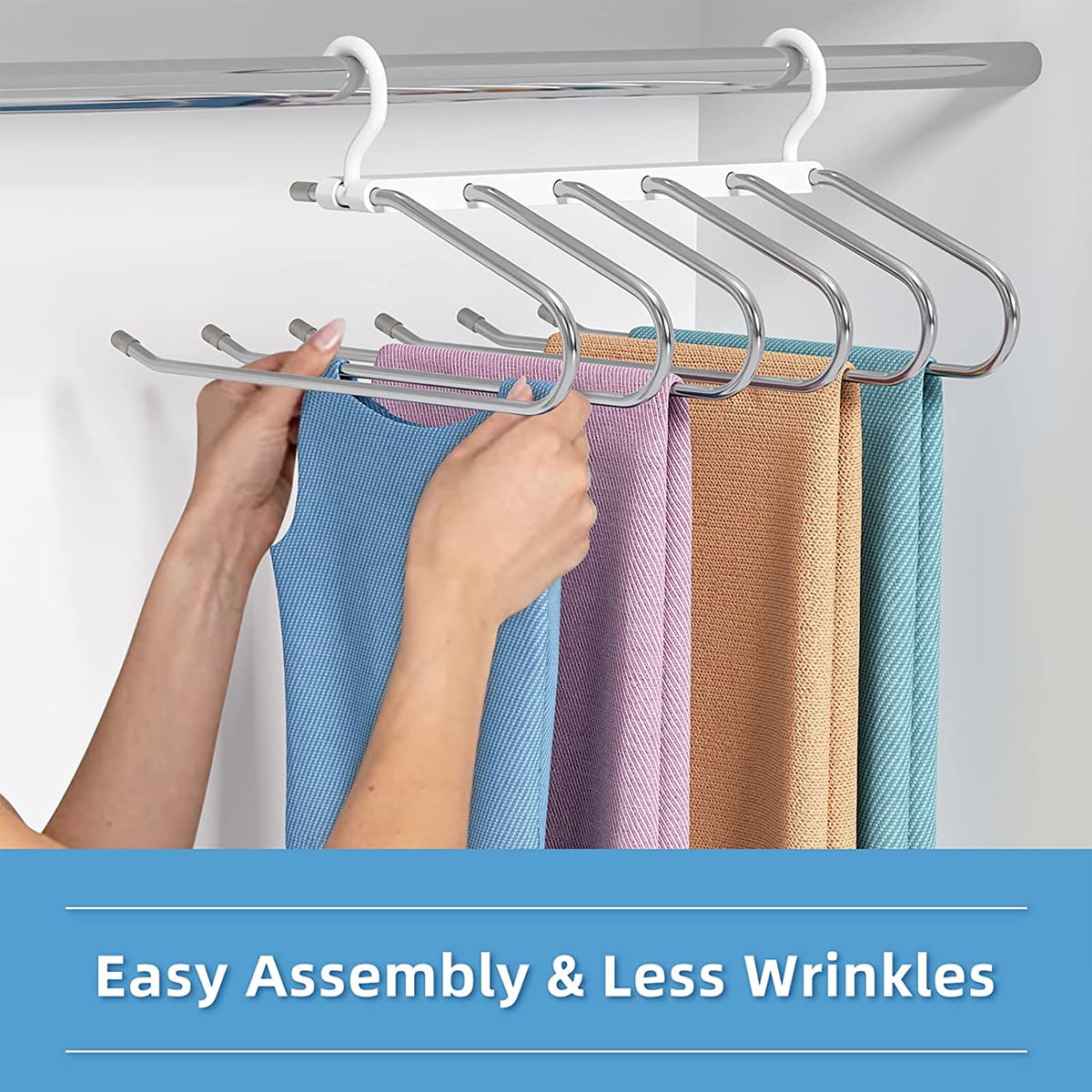 Top more than 95 multiple pants hangers walmart in.eteachers