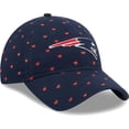thumbnail image 3 of Girls Preschool New Era Navy New England Patriots Hearts 9TWENTY Adjustable Hat, 3 of 5