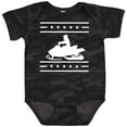 thumbnail image 3 of Inktastic Snowmobile Gift Silhouette Boys or Girls Baby Bodysuit, 3 of 5