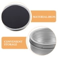 thumbnail image 2 of 2Pack Round Tin Box With Clear Window For Kitchen Storage 11.8X7.9X1.4In, 2 of 9
