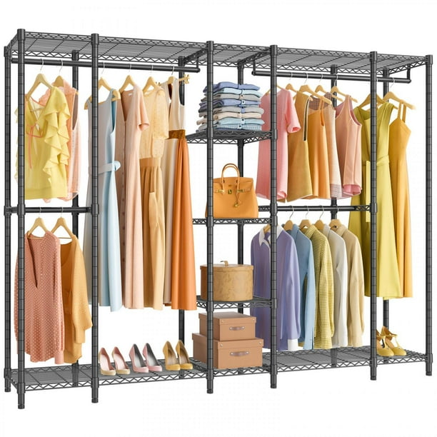 VIPEK V50 Wire Garment Rack Heavy Duty Clothes Rack, Large Portable ...