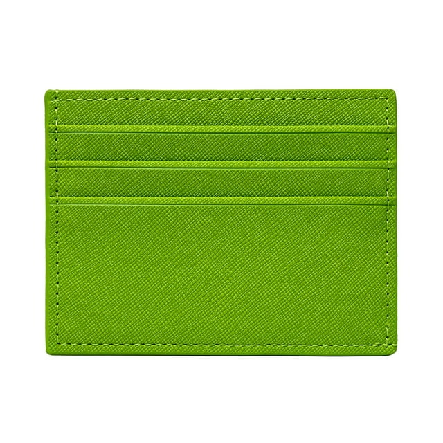 PU Leather Double Sided Double Card Multi Card Holder Large Capacity Card Holder