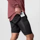 thumbnail image 4 of Gimnasio Short Con Licra Deportiva 2 En 1 Shorts Hombre Gym, 4 of 8