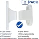 thumbnail image 2 of Caravan and Motorhome Door Latch, 2 Pack, White Door Lock, Service and Storage Door, 2 of 5