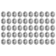 thumbnail image 5 of 50Pcs Hex Nuts A2?70 Stainless Steel Thread Nut Assortment Kit for Industrial MachineryM3, 5 of 5