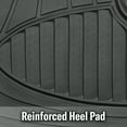 thumbnail image 4 of Armor All 3-Piece Full-Coverage Rubber Car Floor Mats Black , 78843WDC, 4 of 12