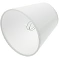 thumbnail image 5 of WRITWAA Simple White Fabric Lamp Shade Household Light Cover Compact Sturdy Design for Bedroom, 5 of 5