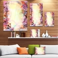 thumbnail image 3 of Designart - Pink Sakura on Blurred Background - Floral Canvas Art Print, 3 of 4