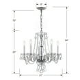 thumbnail image 2 of Crystorama Lighting - Five Light Chandelier - Chandelier - Crystal - Five Light, 2 of 6