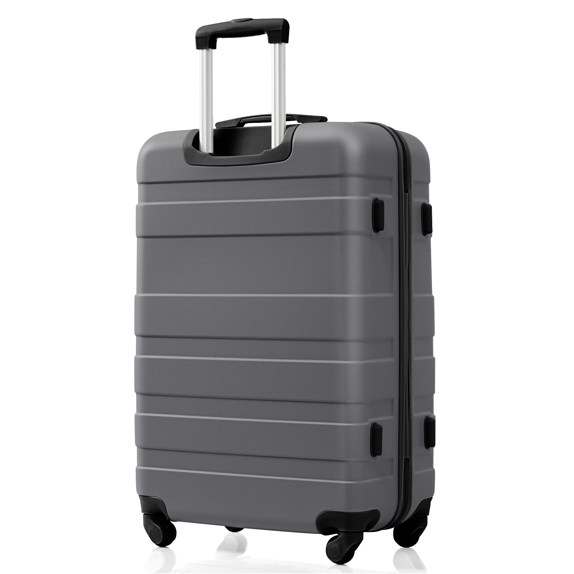 3-Piece ABS Luggage Set, 20" Carry-On, TSA Lock, 360° Spinner Wheels, Telescopic Handle