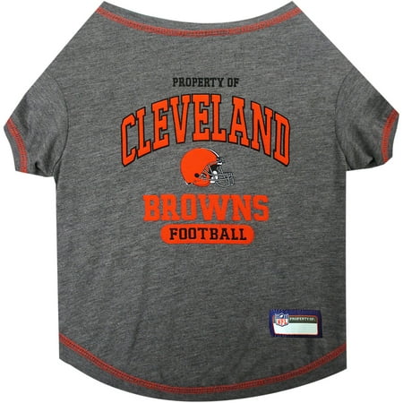 Nhl T-shirt - Pets First NFL Cleveland Browns Pet T-shirt, Assorted Sizes