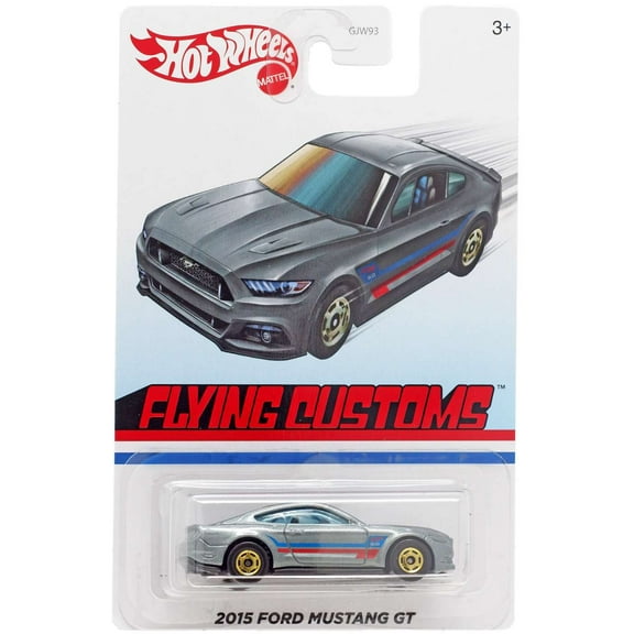 Hot Wheels Flying Customs 2015 Ford Mustang GT Diecast Car