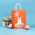 thumbnail image 1 of Decoraciones de Pascua delicadas, cesta de Pascua, lindo conejito de Pascua, embalaje de regalo para fiestas navideñas, bolsa de regalo portátil, bolsa de papel kraft de color, decoración de Pascua,, 1 of 6