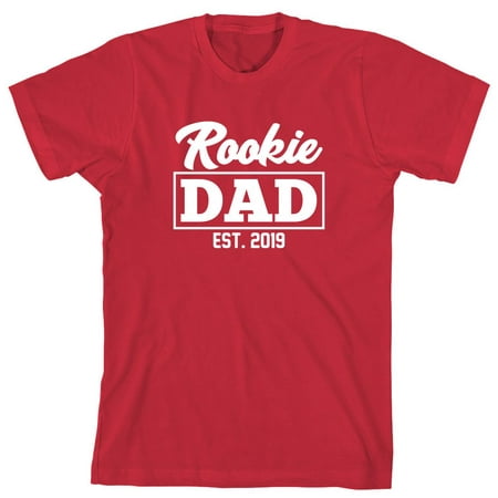 Rookie Dad Est. 2019 Men's Shirt - ID: 2284