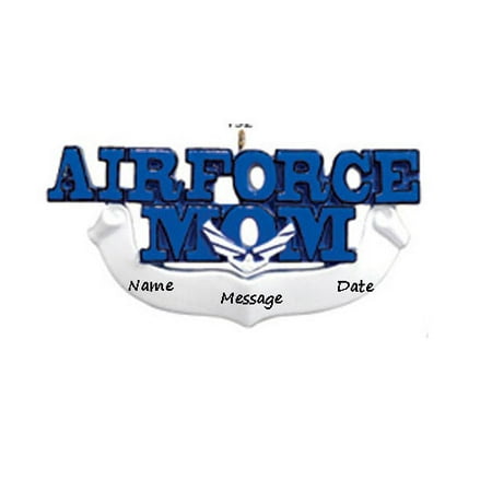 - Air Force Mom Personalized Christmas Ornament DO-IT-YOURSELF