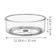 thumbnail image 2 of Raindrops Organizador Giratorio Transparente Para Especias Con Antiderrames Ideal Para Encimeras Y Gabinetes, 2 of 8