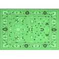 thumbnail image 1 of Ahgly Company Indoor Rectangle Abstract Emerald Green Contemporary Area Rugs, 2' x 3', 1 of 4
