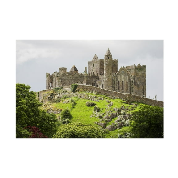 Trademark Fine Art Pierre Leclerc Rock of Cashel Ireland Canvas Wall Art - 16x24