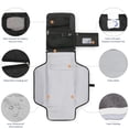 thumbnail image 3 of SPEKSEE Portable Diaper Changing Pad - Outdoor Travel Foldable Waterproof Diaper Bag with Shoulder Strap and Wet Wipes Pocket, 3 of 7