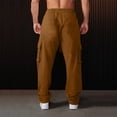 thumbnail image 7 of Cargo Pants For Men Straight Leg Lightweight Workout Joggers Pants Athletic Sweatpants With Pockets Loose Fit Trousers, 7 of 7