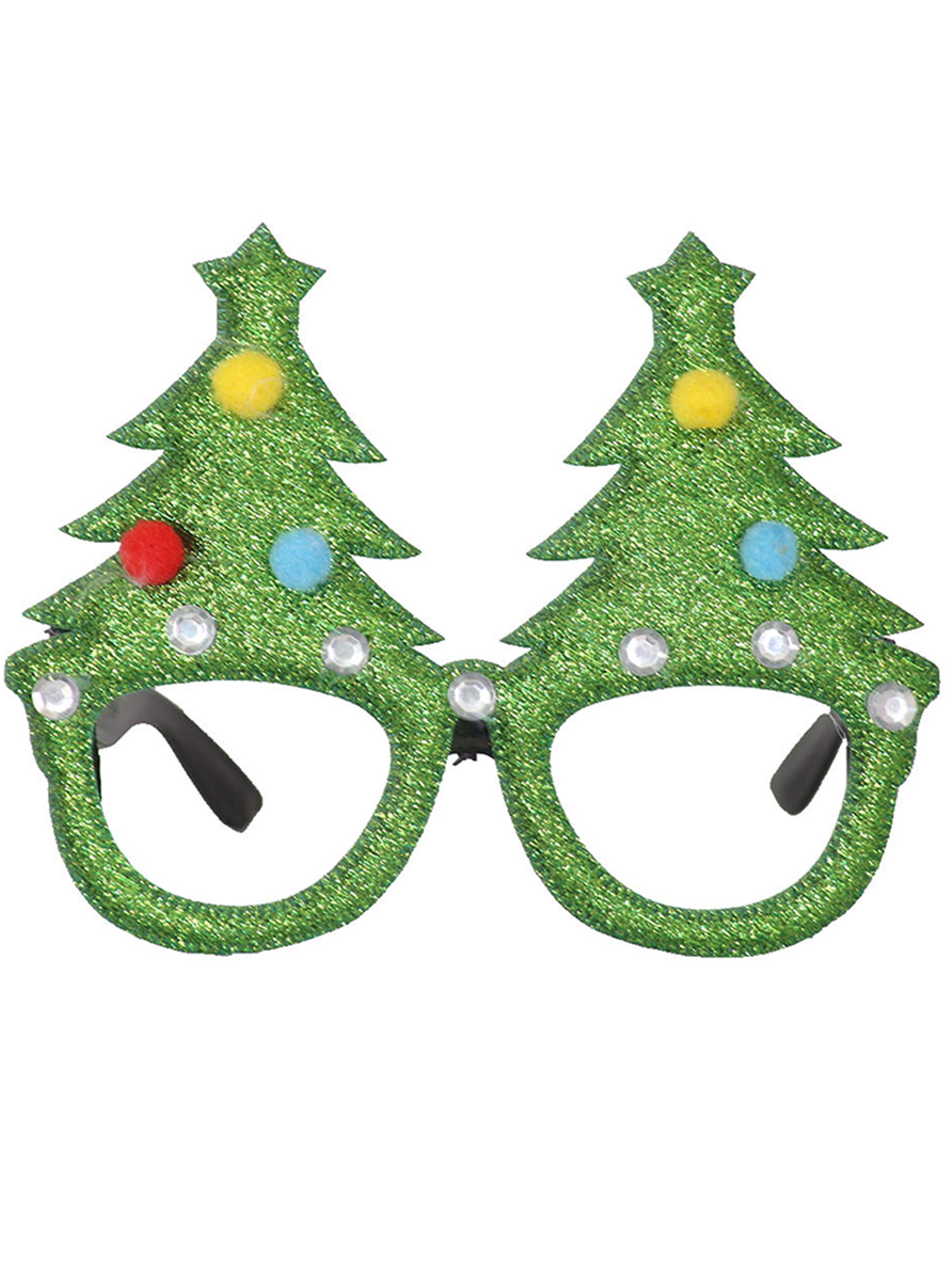 Kids Adult Festive Christmas Eye Glasses Santa Snowman Bowknot Fancy Dress Party 