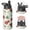 Black-3, variant on Christmas 18 oz Insulated Stainless Steel Water Bottle with Straw & Cleaning Brush , Leakproof, BPA-Free, 304 Stainless Steel, Wide Mouth, Travel Mug for Car, Gym, Office