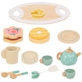 thumbnail image 3 of 1 Set Wooden Tea Set Toy Toddler Tea Set Plaything Children Tea Party Toy, 3 of 5