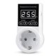thumbnail image 1 of 1 st Termostatuttag med Sensor, Digital Temperaturregulatoruttag, Vattentät Temperaturswitch EU-kontakt, 1 of 5