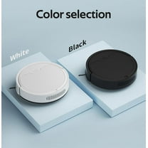 Nkmbld Self-Charging Robotic Vacuum Smart Cleaning Robot Auto Robotic Vacuum Dry Wet Mopping Cleaner for All Floors, Pet Hair, Black