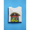 thumbnail image 3 of Colorful Pirate Dog Design Sweatshirt Men -Image by Shutterstock, Male Small, 3 of 4