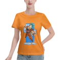 thumbnail image 1 of T-Shirt Basique à Manches Courtes pour Femmes Super Saiyan, 1 of 6