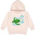 thumbnail image 2 of Inktastic Sea Turtle Swimming Toddler Hoodie, 2 of 4
