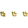 Pipe Elbows, Adapter, 3,000 PSIG, Brass, Elbow - 90°, 1/2 in (NPT)