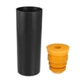 thumbnail image 4 of Unique Bargains Juego de 2 cubiertas antipolvo para maletero con amortiguador de parachoques trasero para Toyota Corolla 2003-2008 No.4834147010, 4 of 6