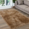thumbnail image 5 of Haperlare 5'x7' Faux Fur Area Rug Softest Luxurious Shag Carpet Rugs Luxury Plush Carpets Shaggy Non-Slip Carpet for Bedroom Living Room, Taupe, 5 of 7