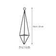 thumbnail image 2 of unbranded 2Ud Estante Decorativo De Metal Negro Para Plantas De Aire Con, 2 of 8