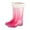 Pink, variant on Rain Boots Women Waterproof Non- Casual Shoes Long Rain Boots Wide Calf For Gardening Outdoor Work And Everyday Wear Rain Boots Pink
