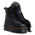 thumbnail image 5 of Dr. Martens Womens Jadon 8" Leather Boots Shoes Platform Style - Black, 5 of 6