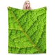 thumbnail image 1 of Manta de hojas verdes, manta de franela para plantas, manta de felpa suave con hojas gigantes, diseño de hojas para sofá cama y sofá, manta de hojas con diseño de hojas para amantes de las plantas, 1 of 7