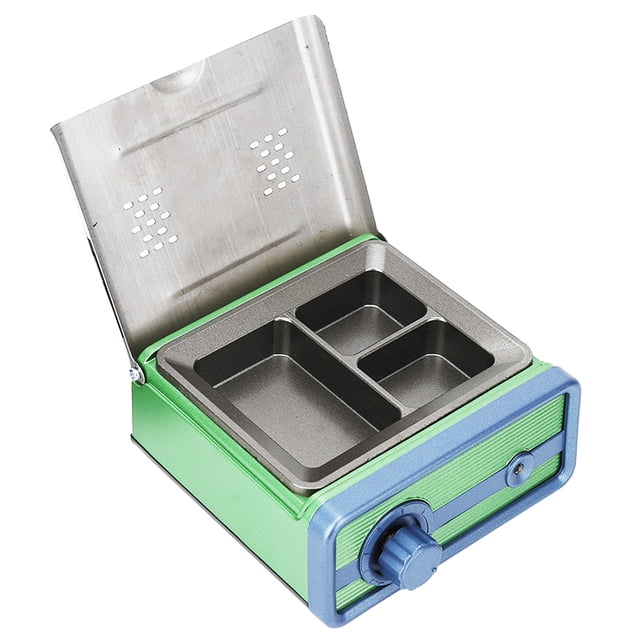 Wax Melter with 3 Slots, Automatic Temperature Control, Non Stick Coating, for DentalApplications
