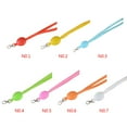 thumbnail image 2 of Practical LED Night Luminous Oval Light Employee Card Hanging Rope ID Name Badge Holder Lanyard, 2 of 7