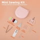 thumbnail image 5 of Mini Kit De Costura, Estuche Porttil Para Agujas, Herramientas De Costura, Tela, Pequeo, Organiza Agujas, Sujeta Hilos, Para Reparaciones Rpidas, Proyectos De Manualidades, Para El, UKHBMC, 5 of 9