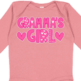 thumbnail image 4 of Inktastic Gramma's Granddaughter Gift Girls Long Sleeve Baby Bodysuit, 4 of 5