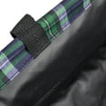 thumbnail image 6 of Household Essentials Plaid Krush Container All-Purpose Utility Tote with Green Pockets, 6 of 10